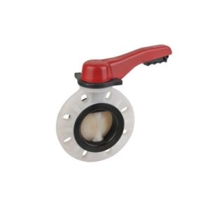 PP BUTTERFLY VALVE FLANGE END